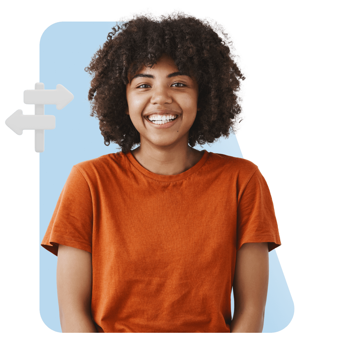 STEM Education image 33 (name 1 Young Women Orange Shirt Location)