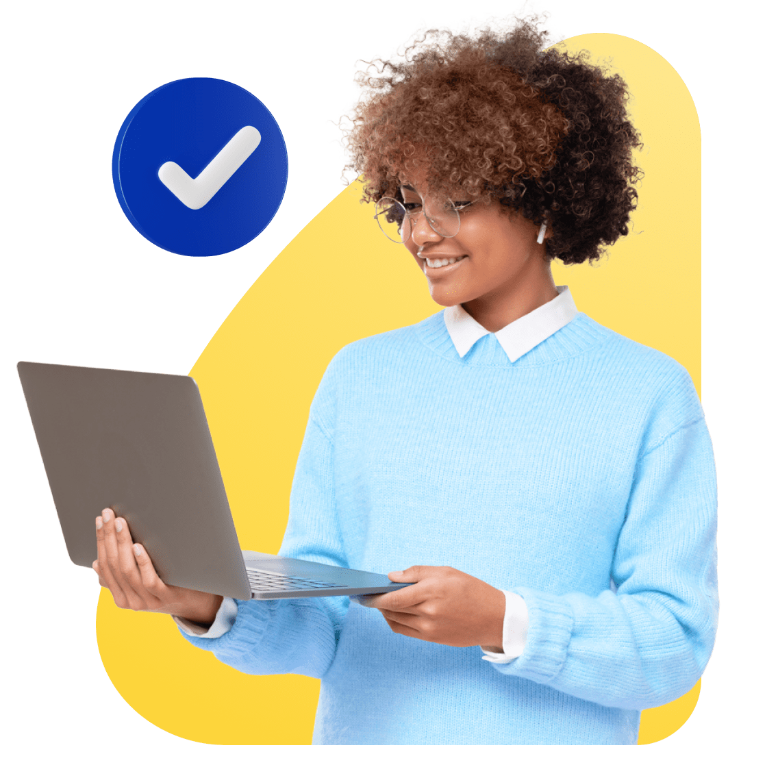 STEM Education image 25 (name 2 Young Women Looking at Tablet Check)